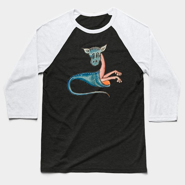 El burro Baseball T-Shirt by LordDanix